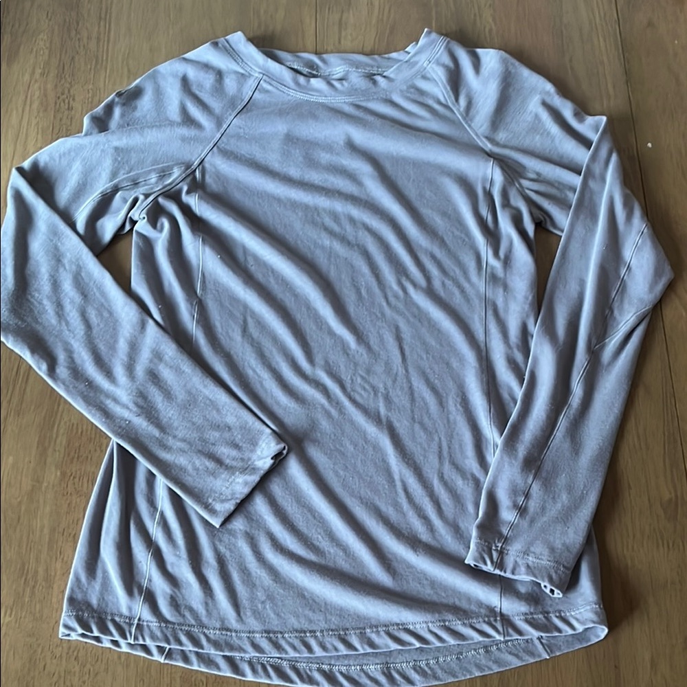 Lululemon merino wool long sleeve, sandstone, size 4